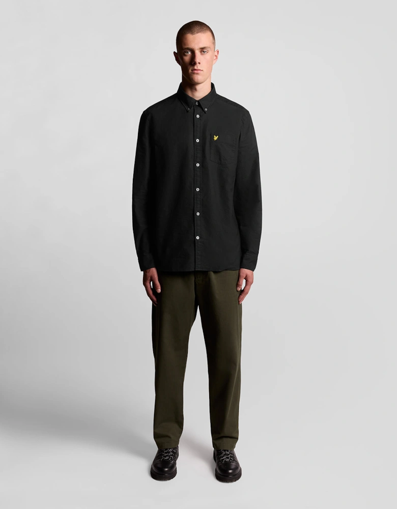 Cotton Button Down Oxford Shirt