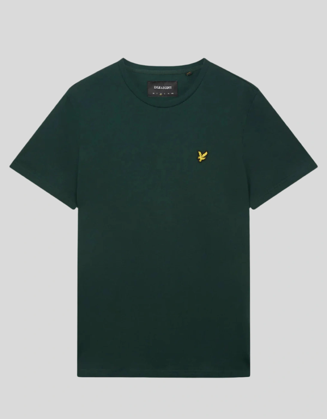 Lyle And Scott Men's Cotton Crew Neck T-Shirt - Black - Size, 46/Regular