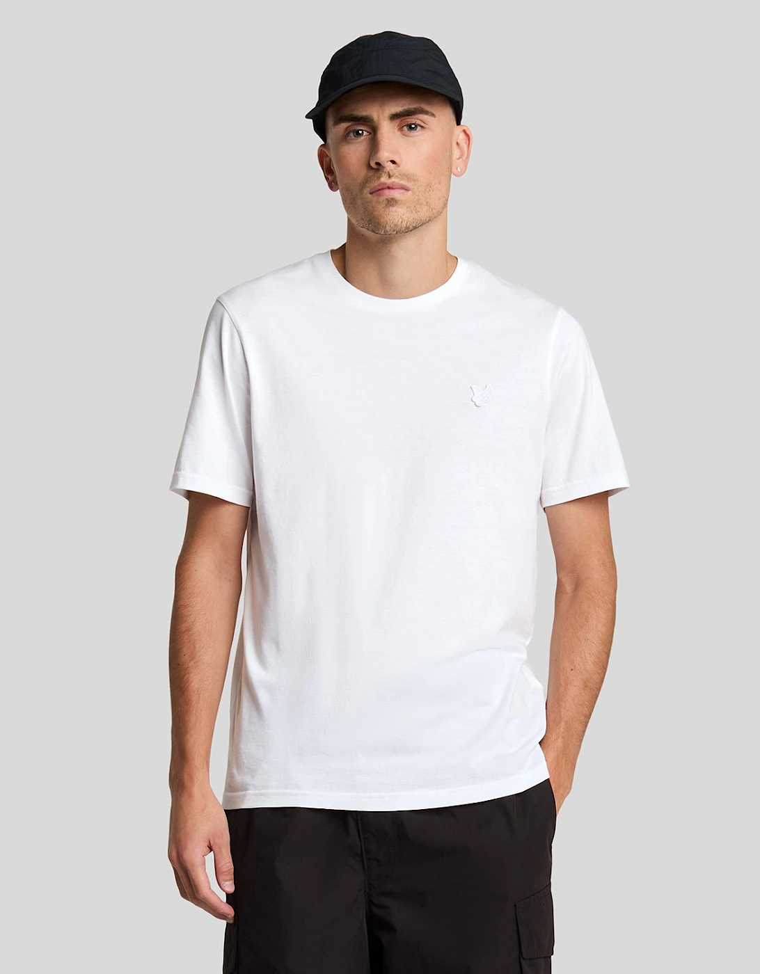 Lyle And Scott Men's Cotton Crew Neck T-Shirt - White - Size: 40