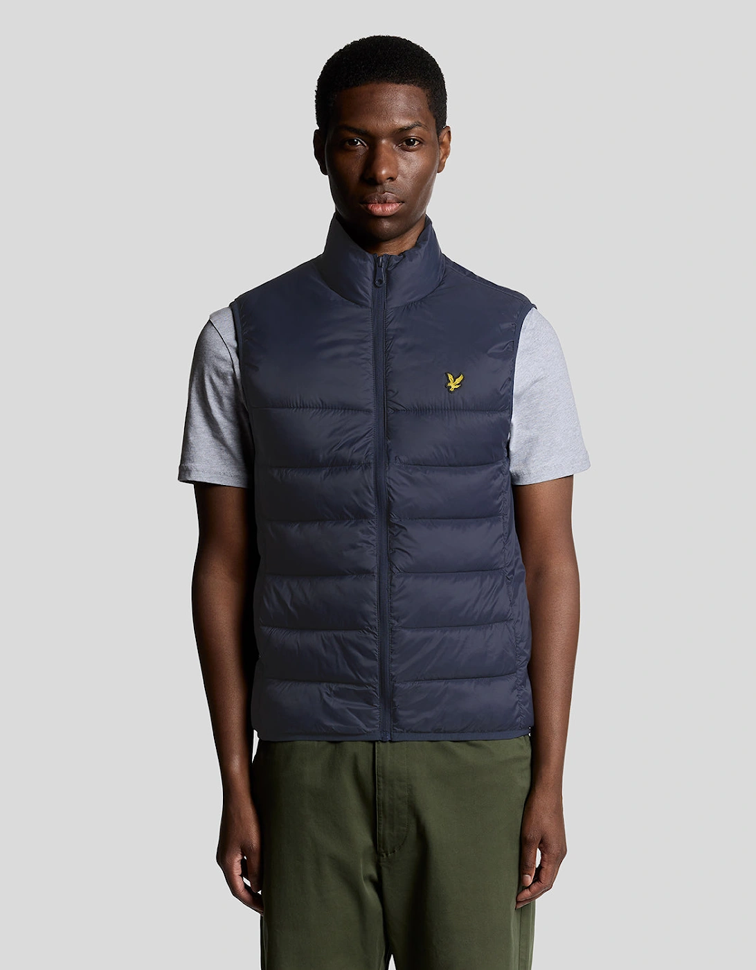 Lyle And Scott Men's Navy Puffer Gilet - : 38/Regular M