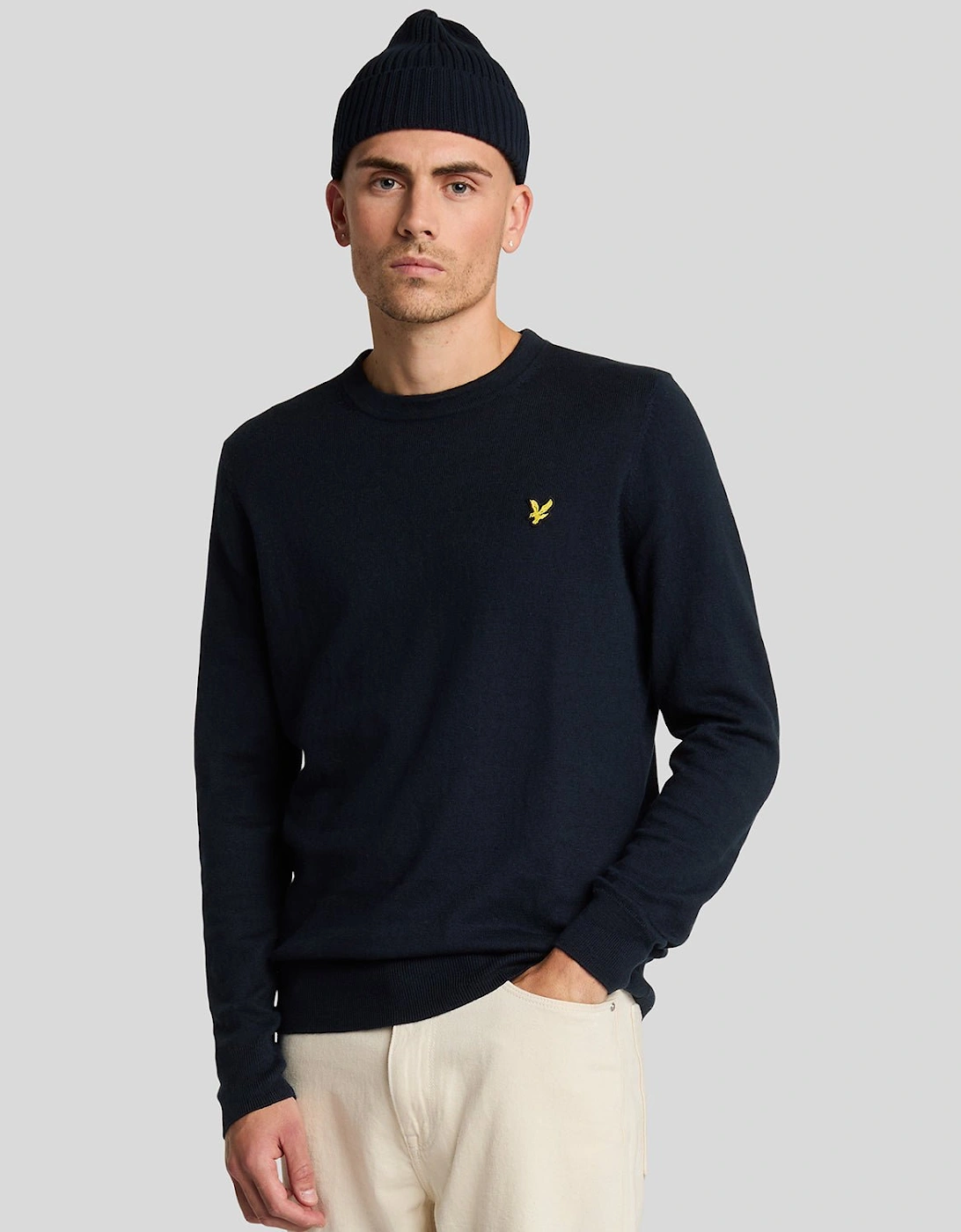 Cotton Merino Crew Neck Jumper, 6 of 5