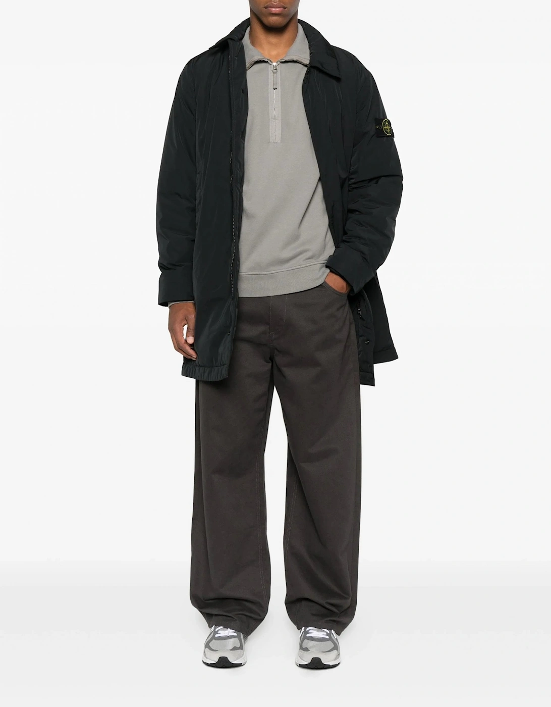 Long S0026 Coat Black