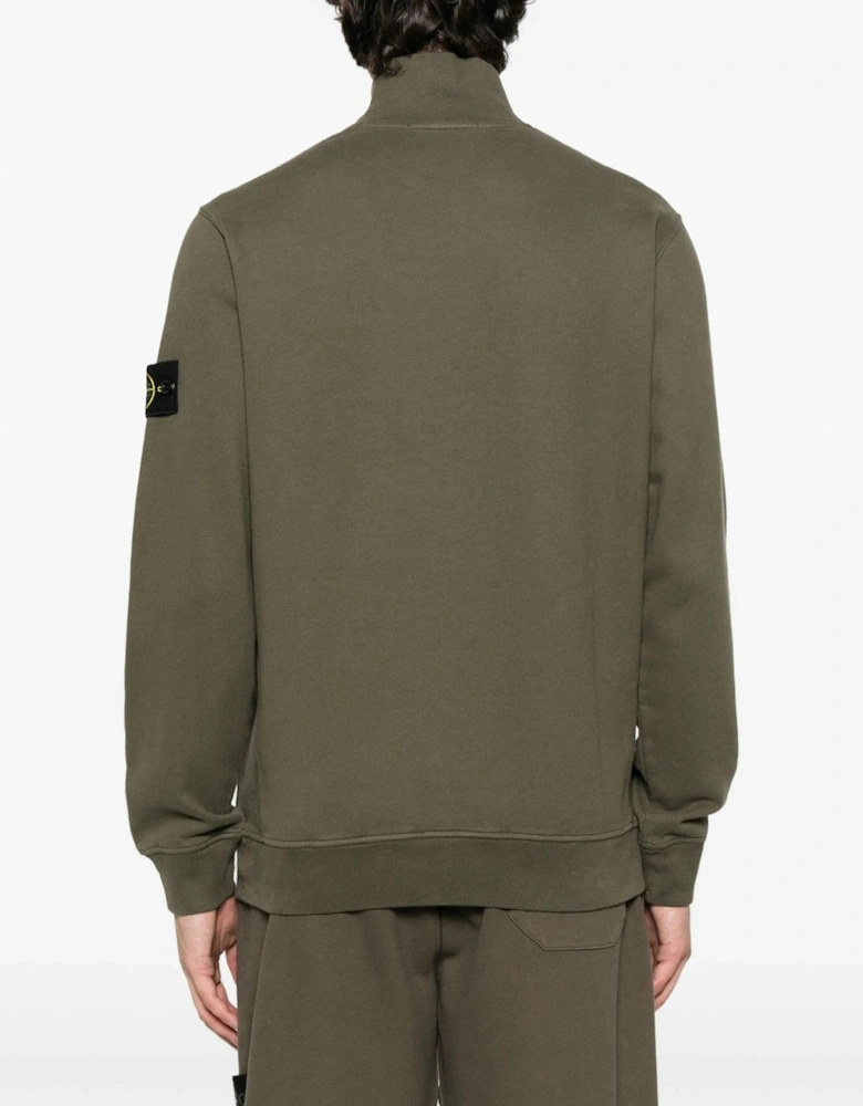 Quarter Zip Sweater Khaki