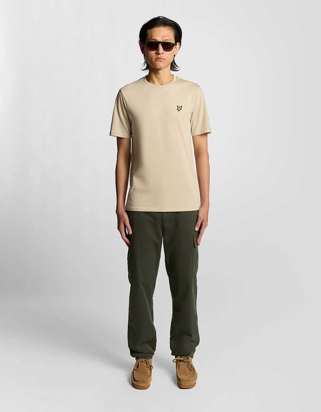 Lyle And Scott Men's Green Cargo Pocket Trouser