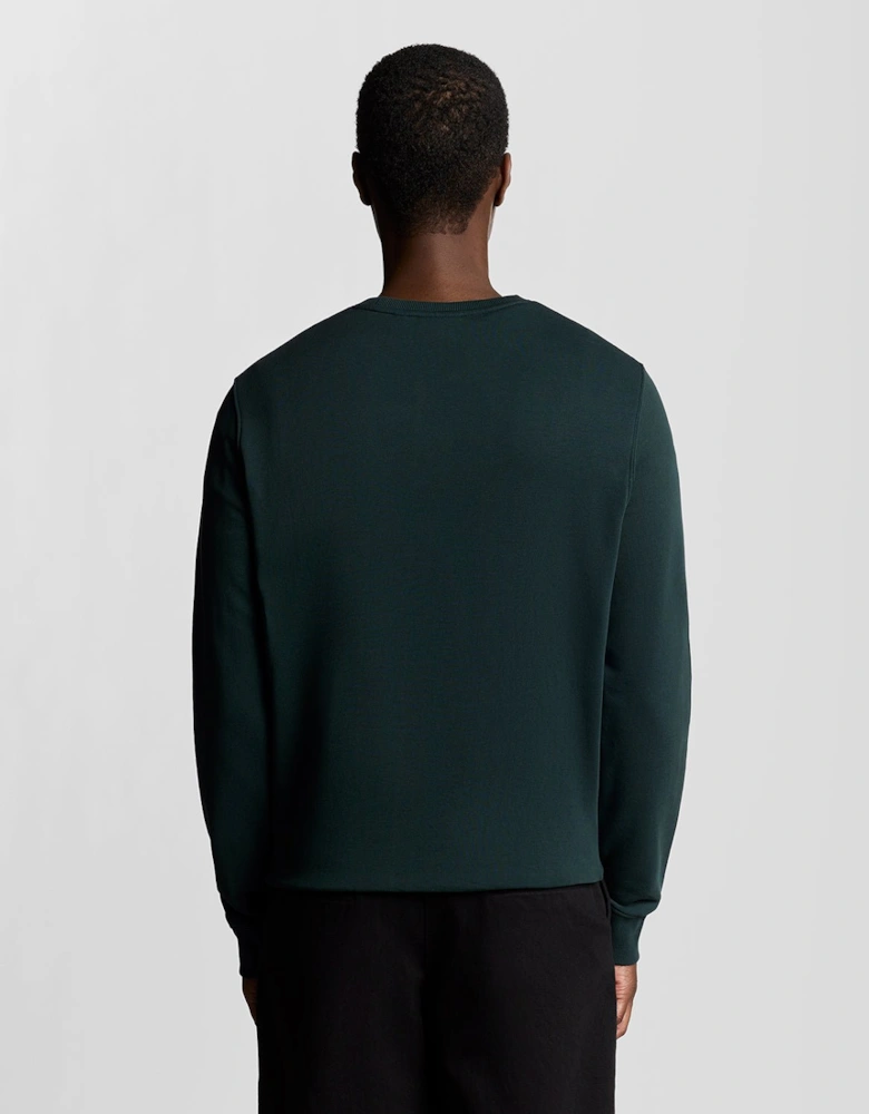 Cotton Crew Neck Sweatshirt