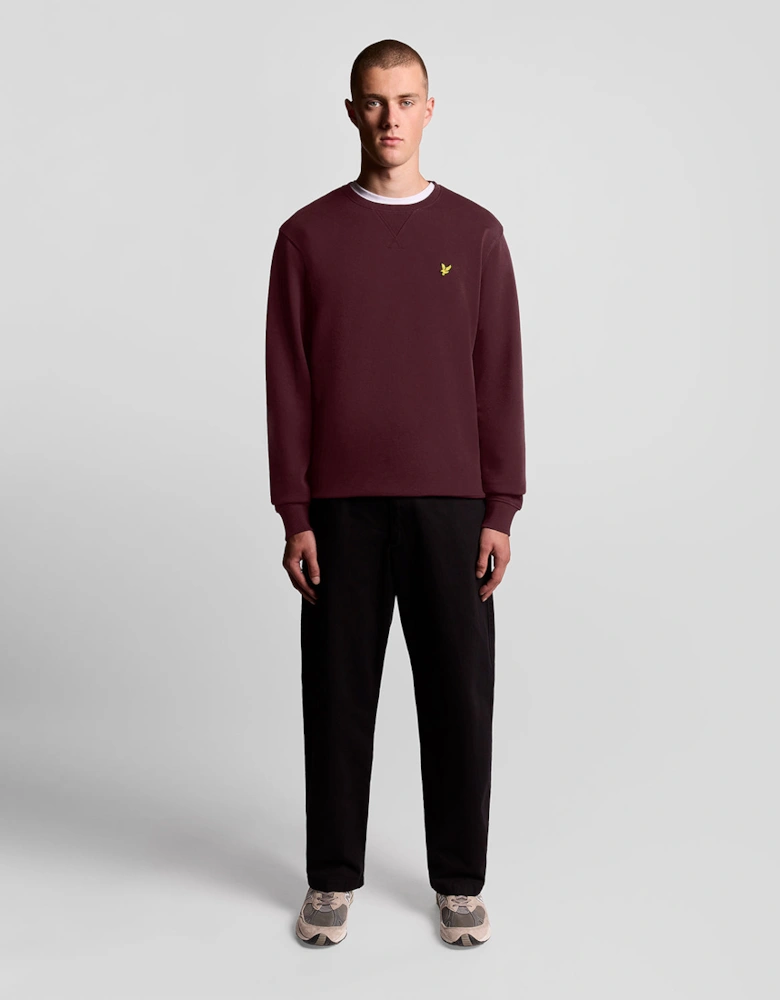 Cotton Crew Neck Sweatshirt