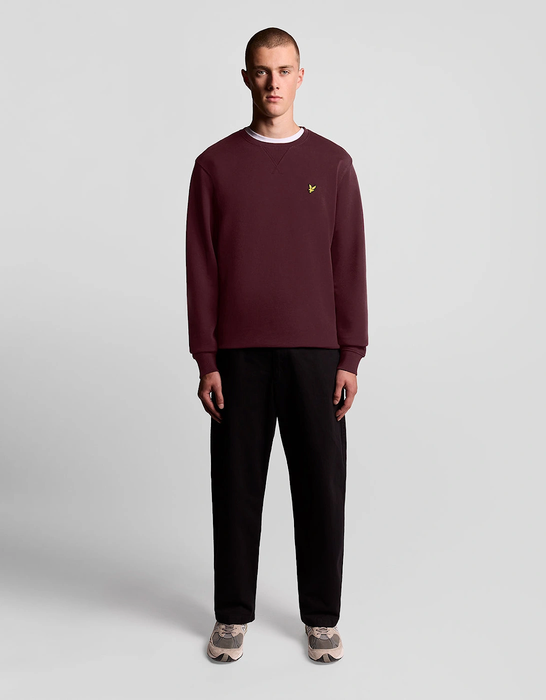 Cotton Crew Neck Sweatshirt