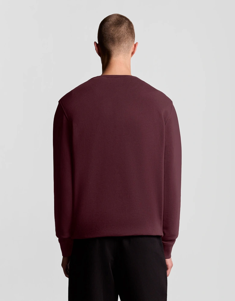 Cotton Crew Neck Sweatshirt
