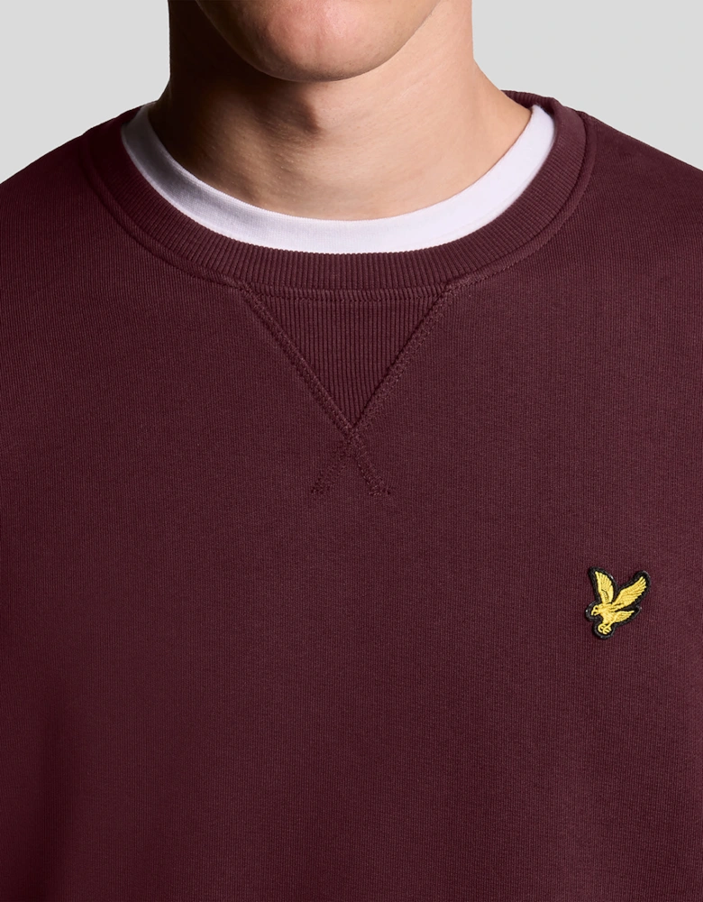 Cotton Crew Neck Sweatshirt