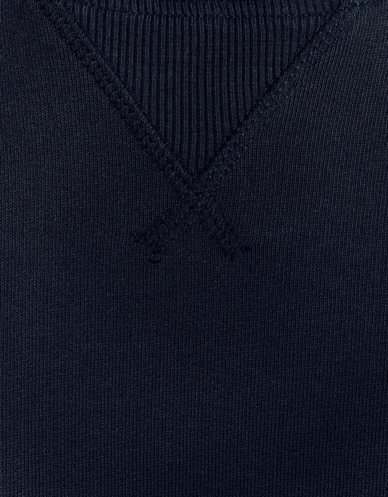 Cotton Crew Neck Sweatshirt