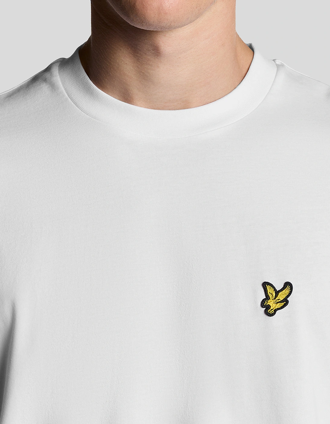 Oversized Cotton Crew Neck T-Shirt