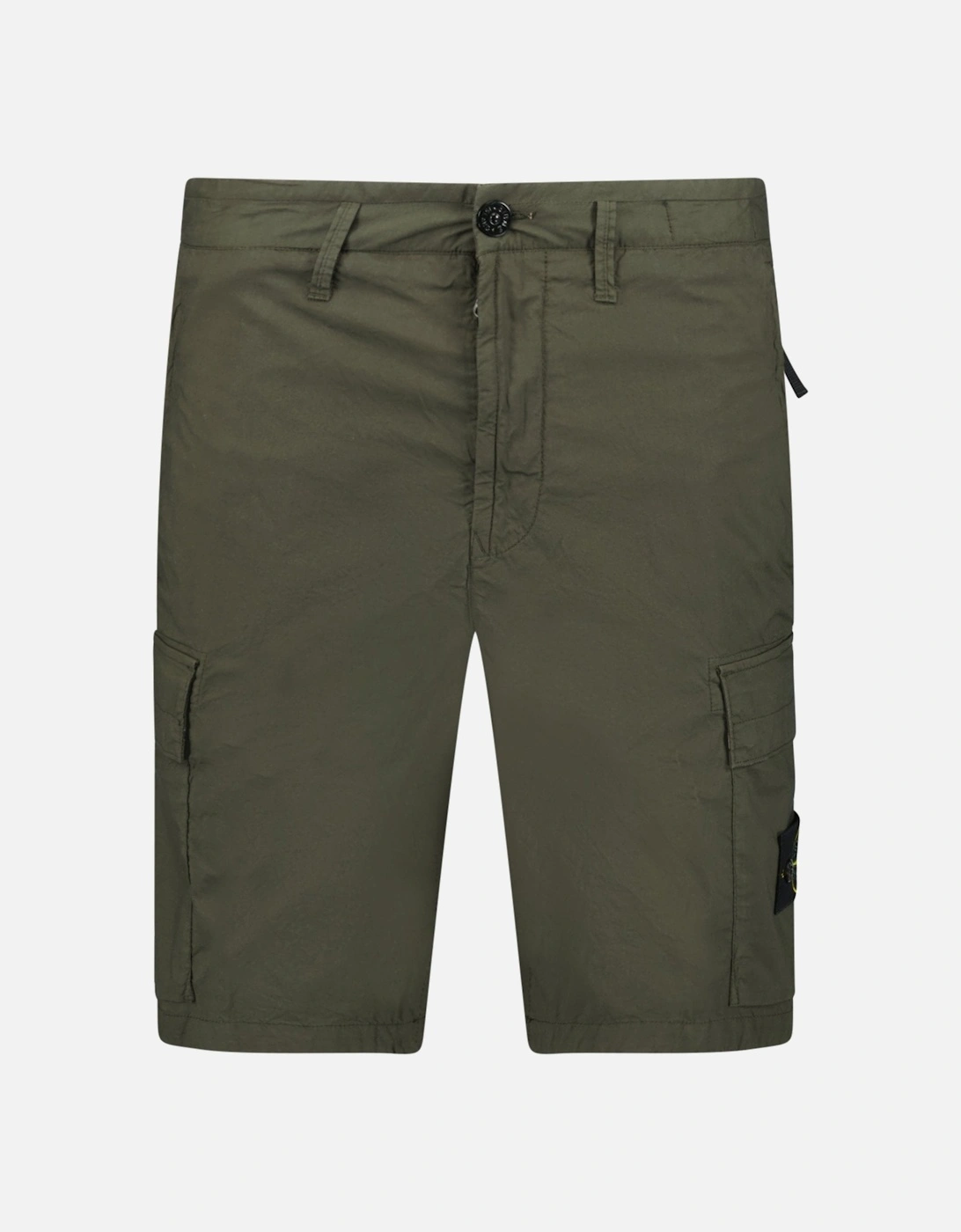 Cotton Cargo Shorts Military Green, 4 of 3