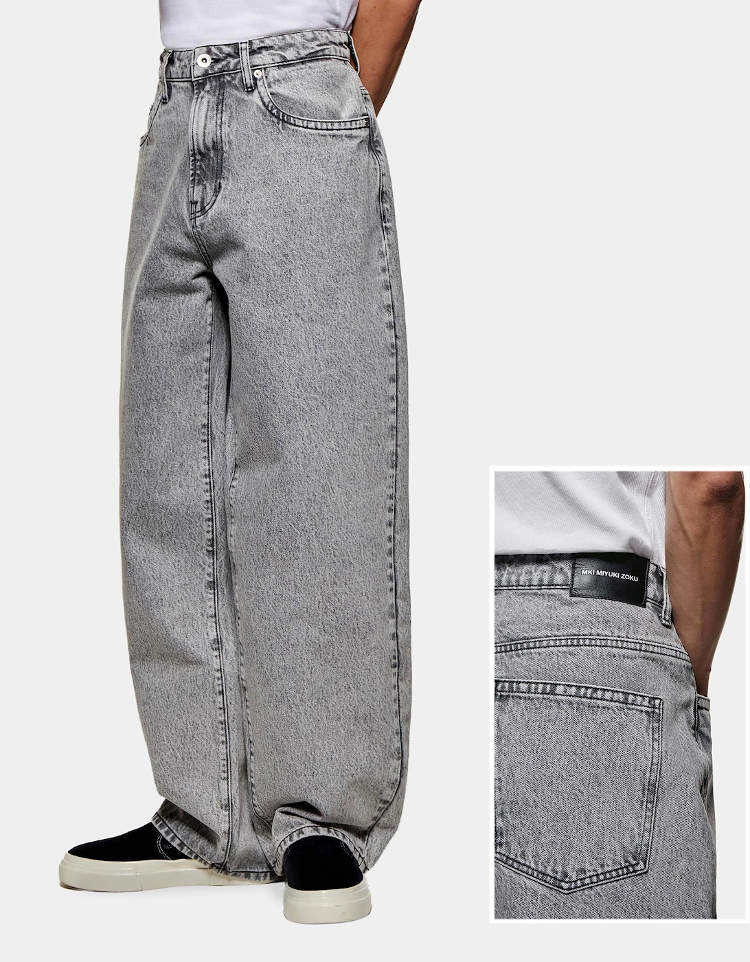 Denim Wide Leg Jeans, 7 of 6