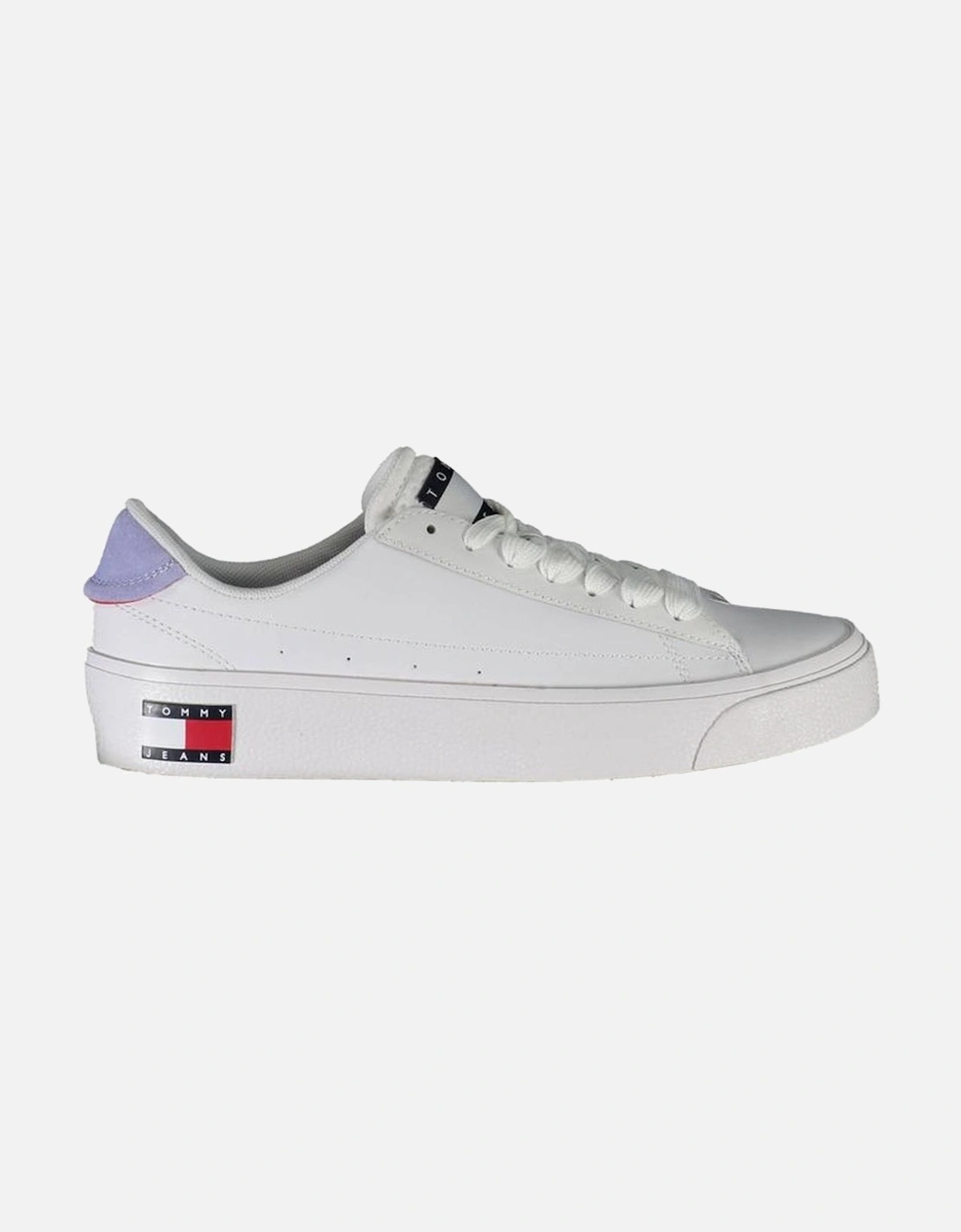 Sporty Elegant Recycled Polyester Sneakers Women - White, 4 of 3