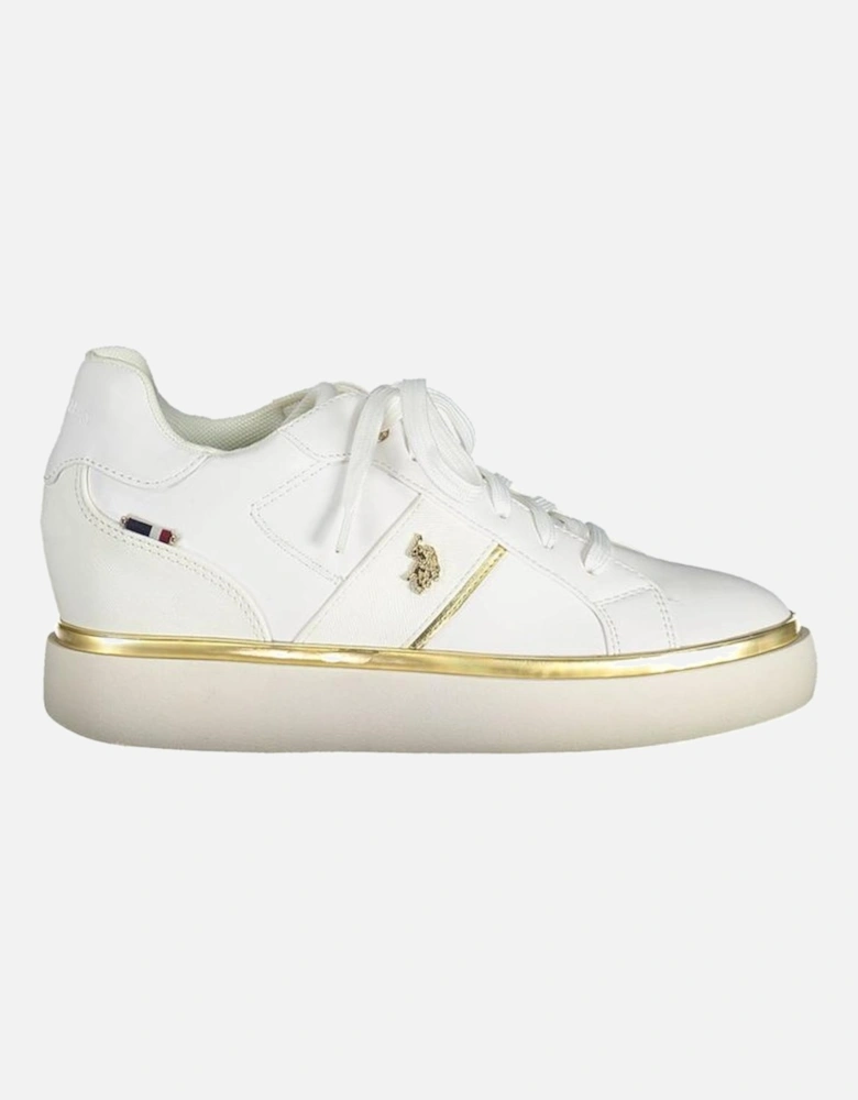 Pristine Lace-Up Sports Sneakers Women - White