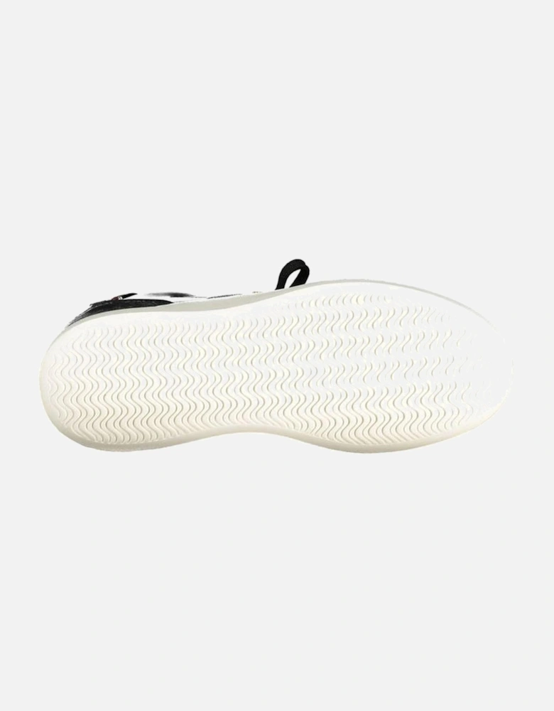 Chic Athletic Sneakers with Contrasting Details Women - Black