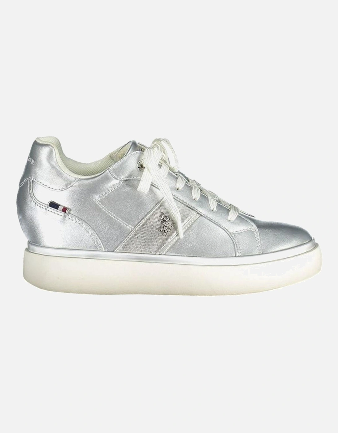 Contrasting Detail High-Fashion Sports Shoes Women - Gray Sneakers, 4 of 3