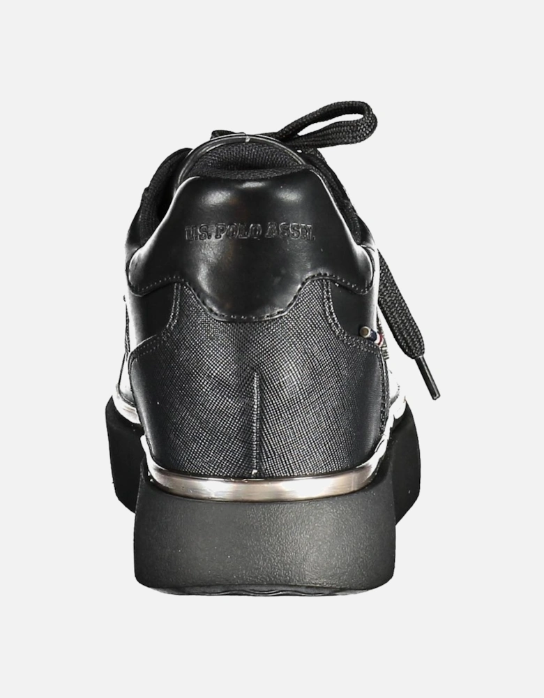 Equestrian-Inspired Sleek Sports Sneakers Women - Black