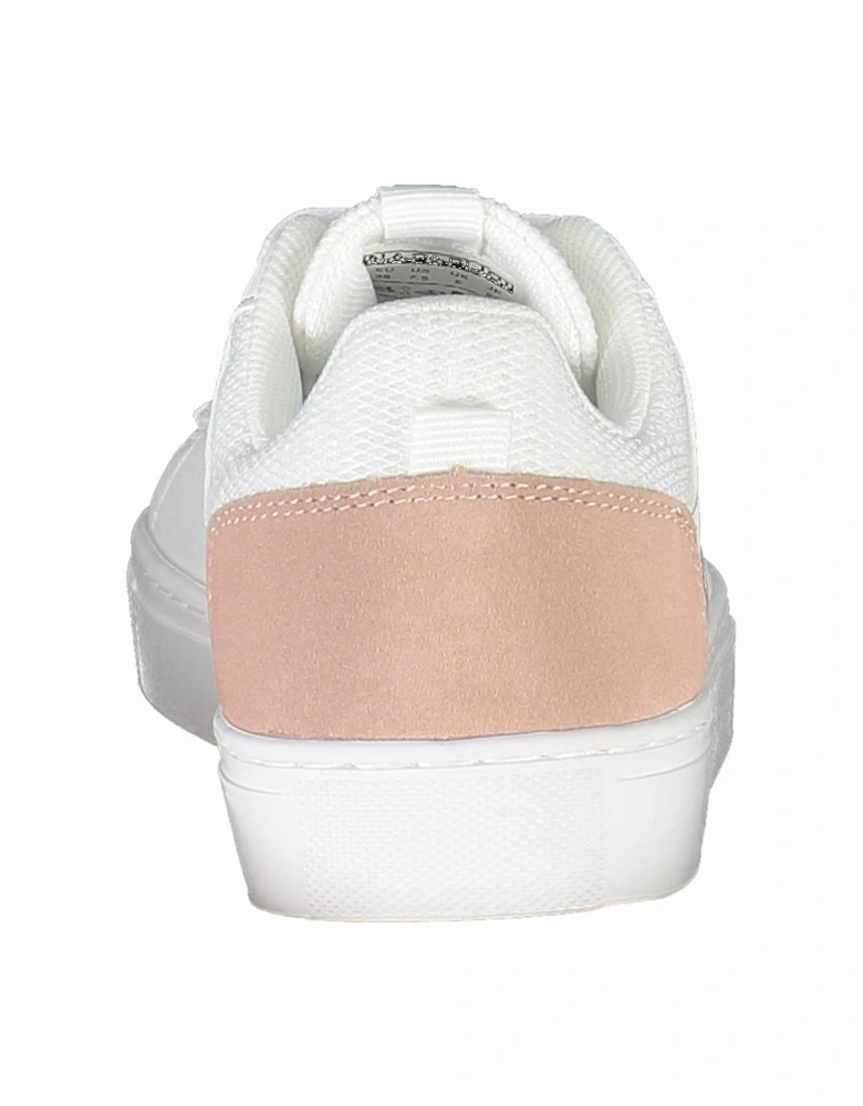 Contrasting Detail Contemporary Sneakers Women - White