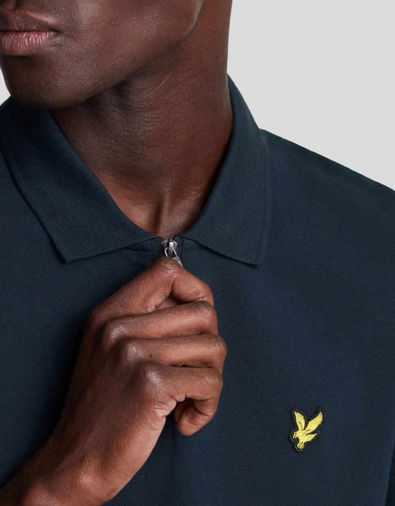 Zip Polo Shirt