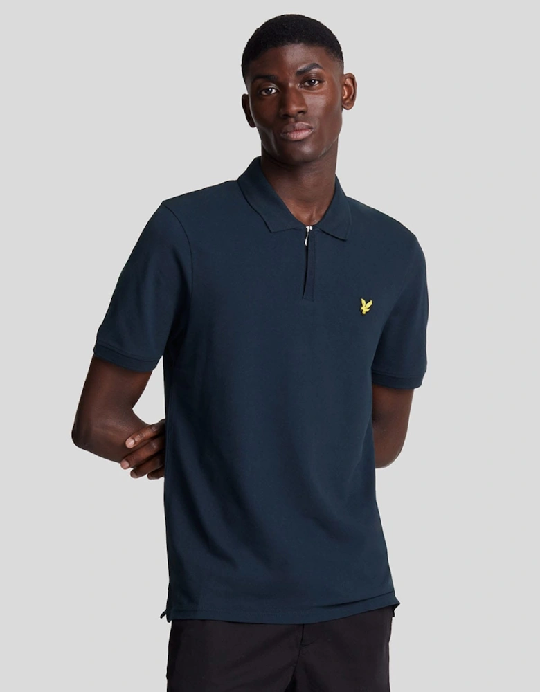 Zip Polo Shirt