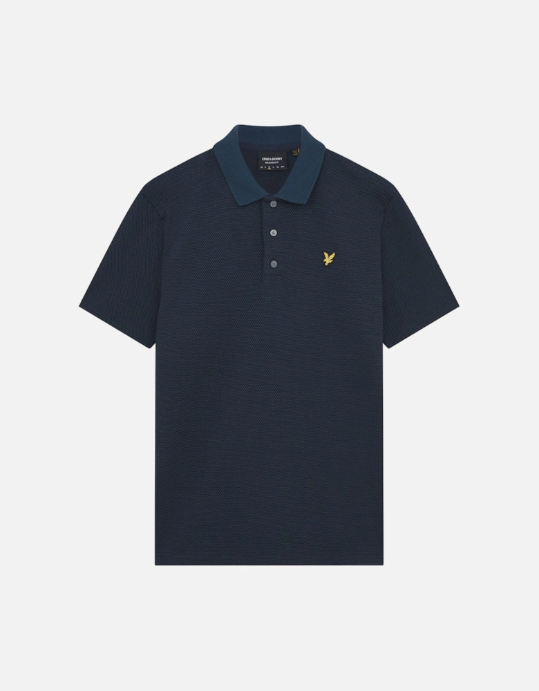 Tonal Texture Polo Shirt