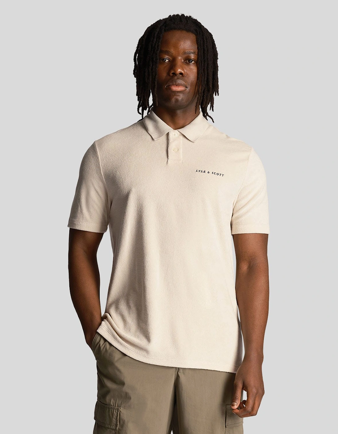 Towelling Polo Shirt, 6 of 5