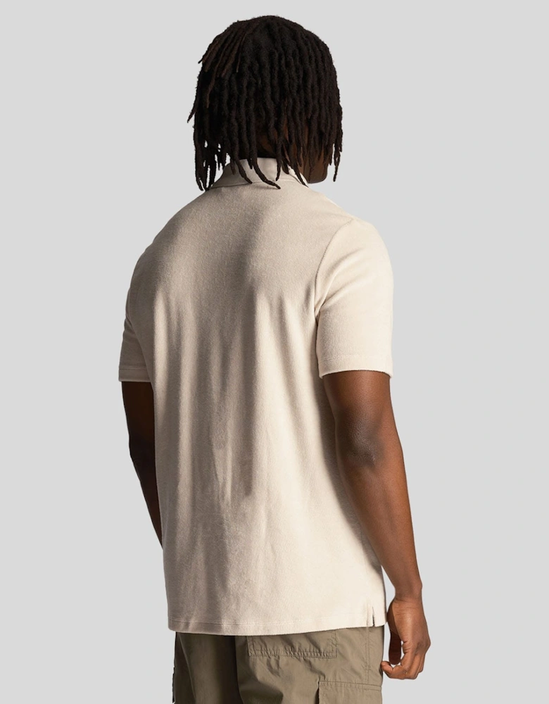 Towelling Polo Shirt