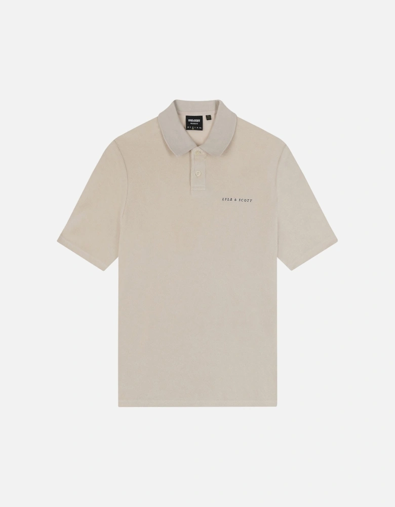 Towelling Polo Shirt
