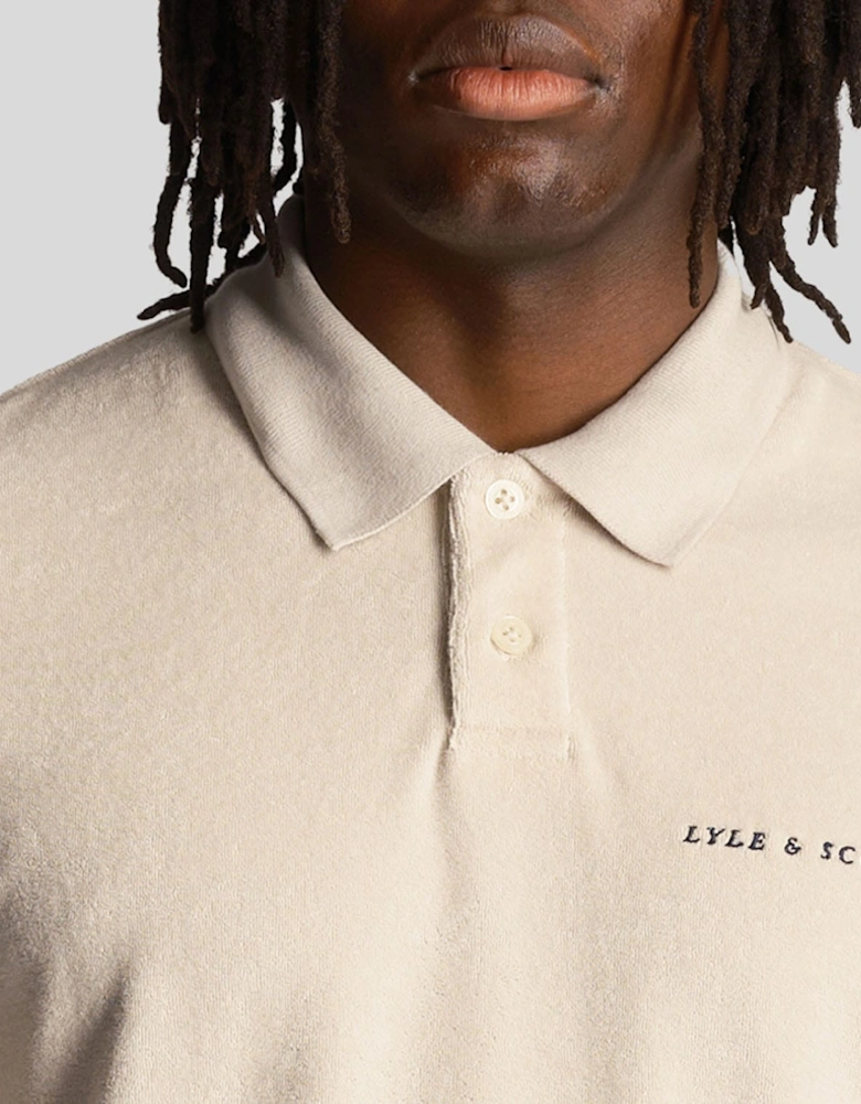Towelling Polo Shirt