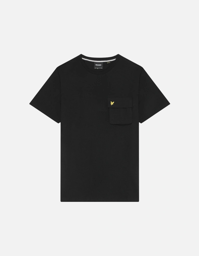 Woven Pocket T-Shirt