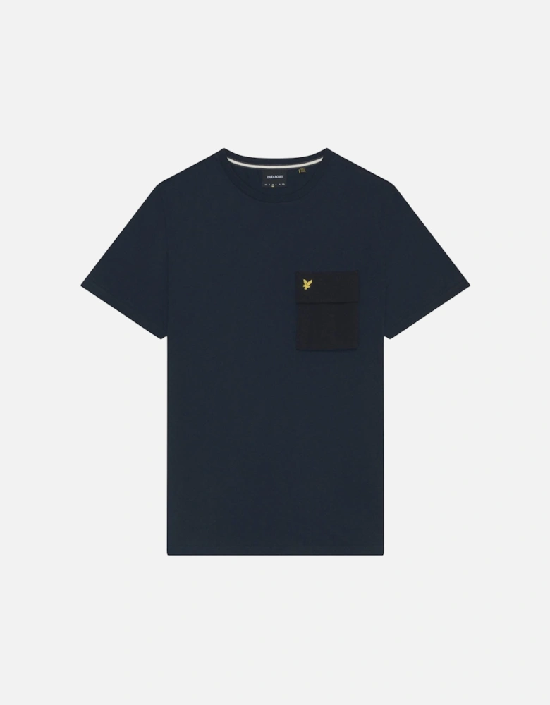 Woven Pocket T-Shirt