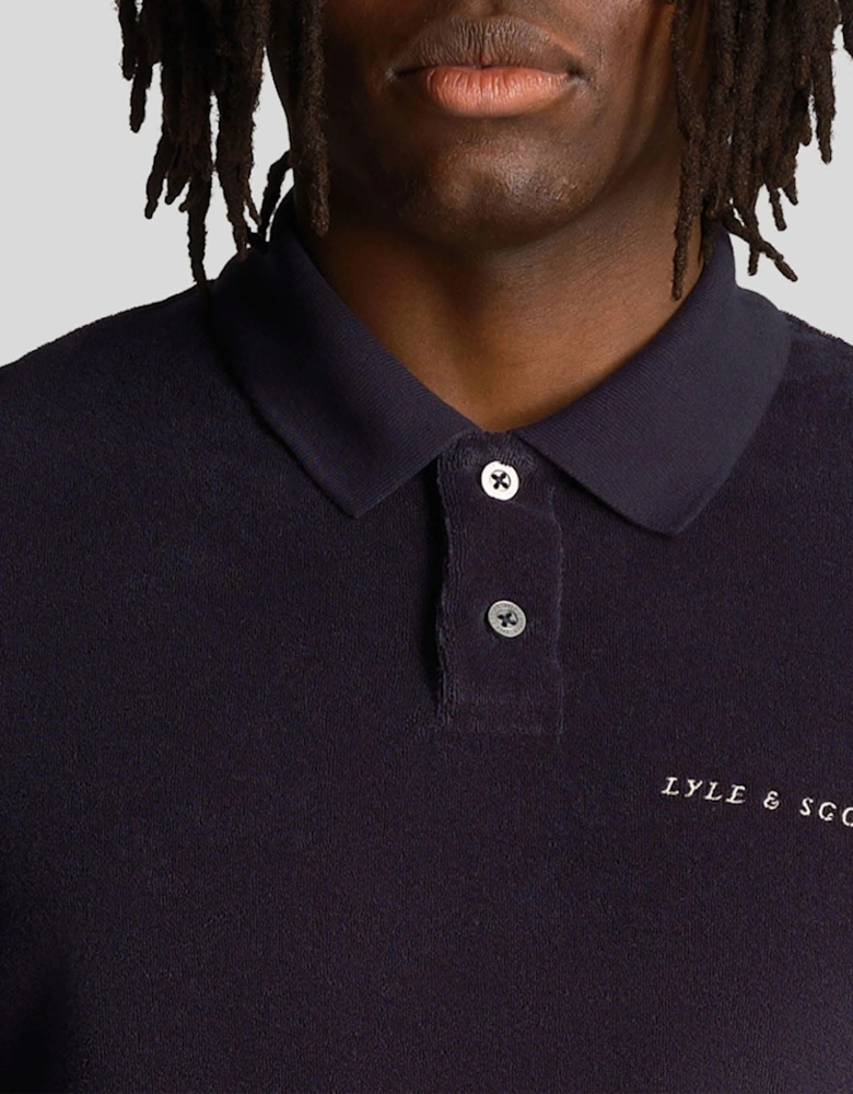 Towelling Polo Shirt