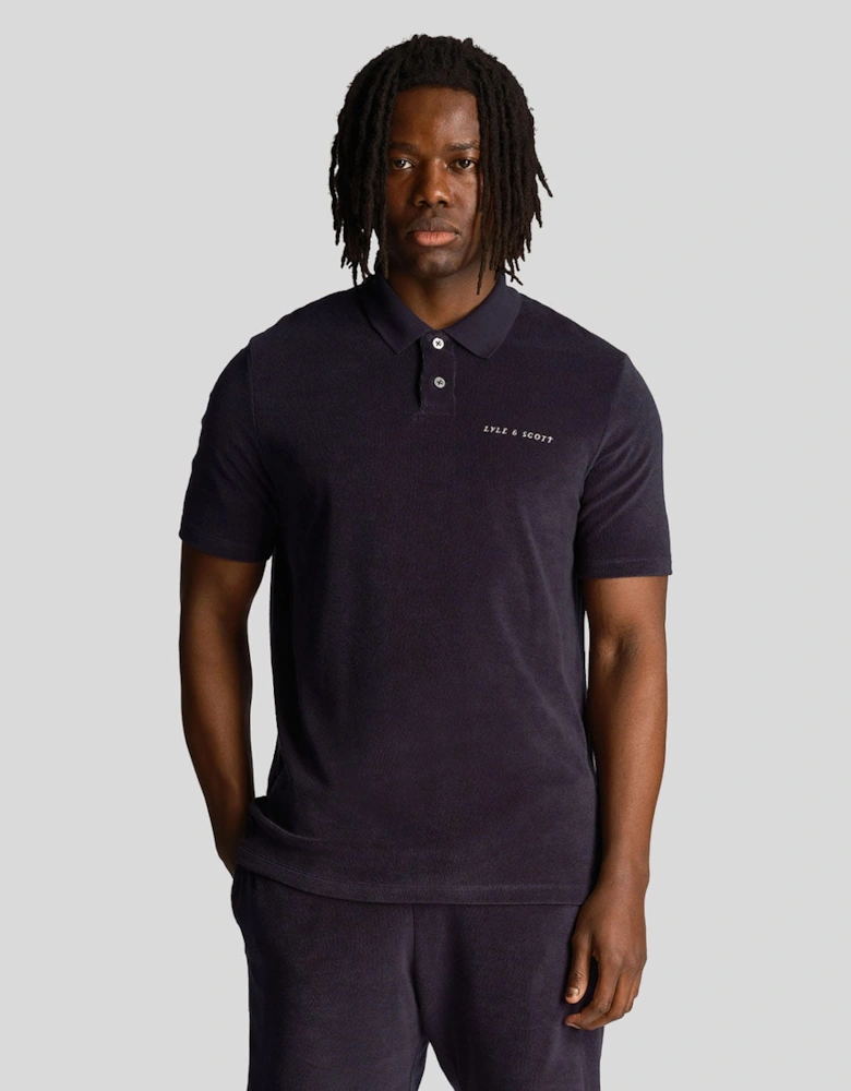 Towelling Polo Shirt