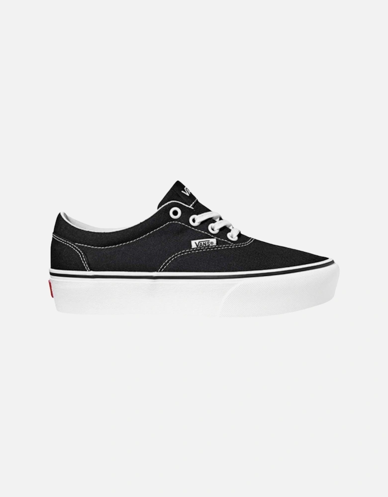 Womens Doheny Platform Canvas Trainers