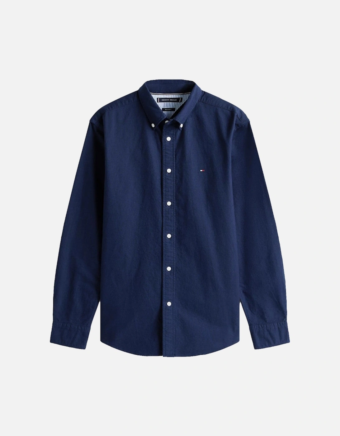 Solid Heritage Oxford RF Shirt 0G0 Preppy Navy/Desert Sky Solid, 5 of 4