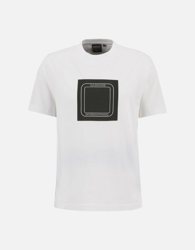 Loop Graphic T-Shirt White