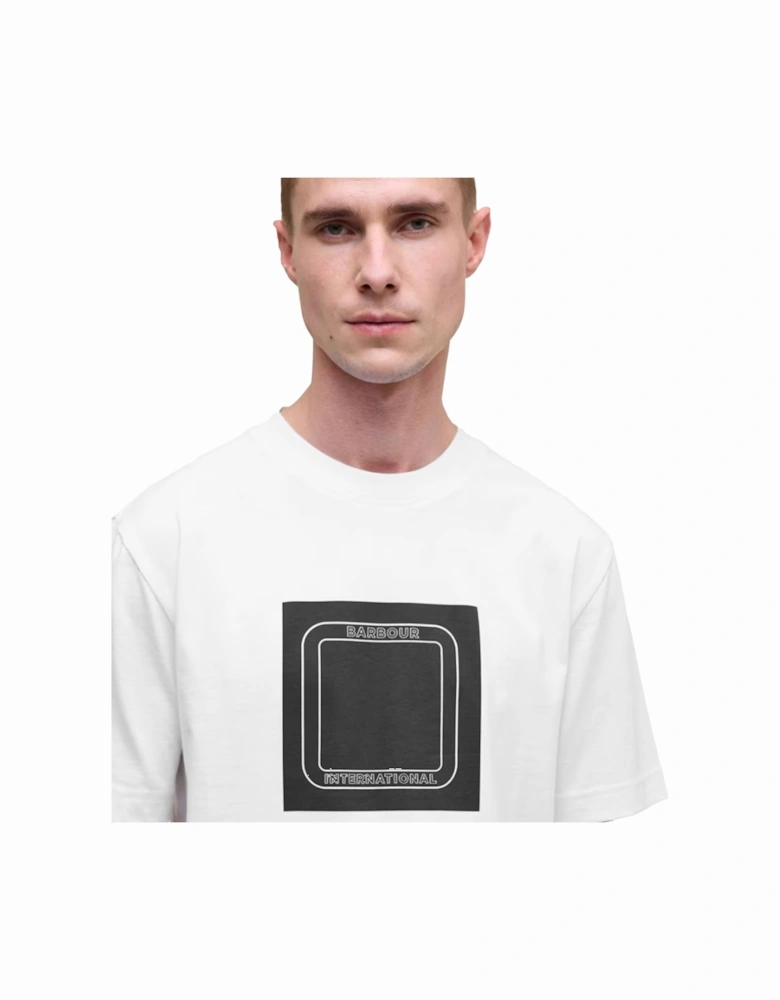 Loop Graphic T-Shirt White