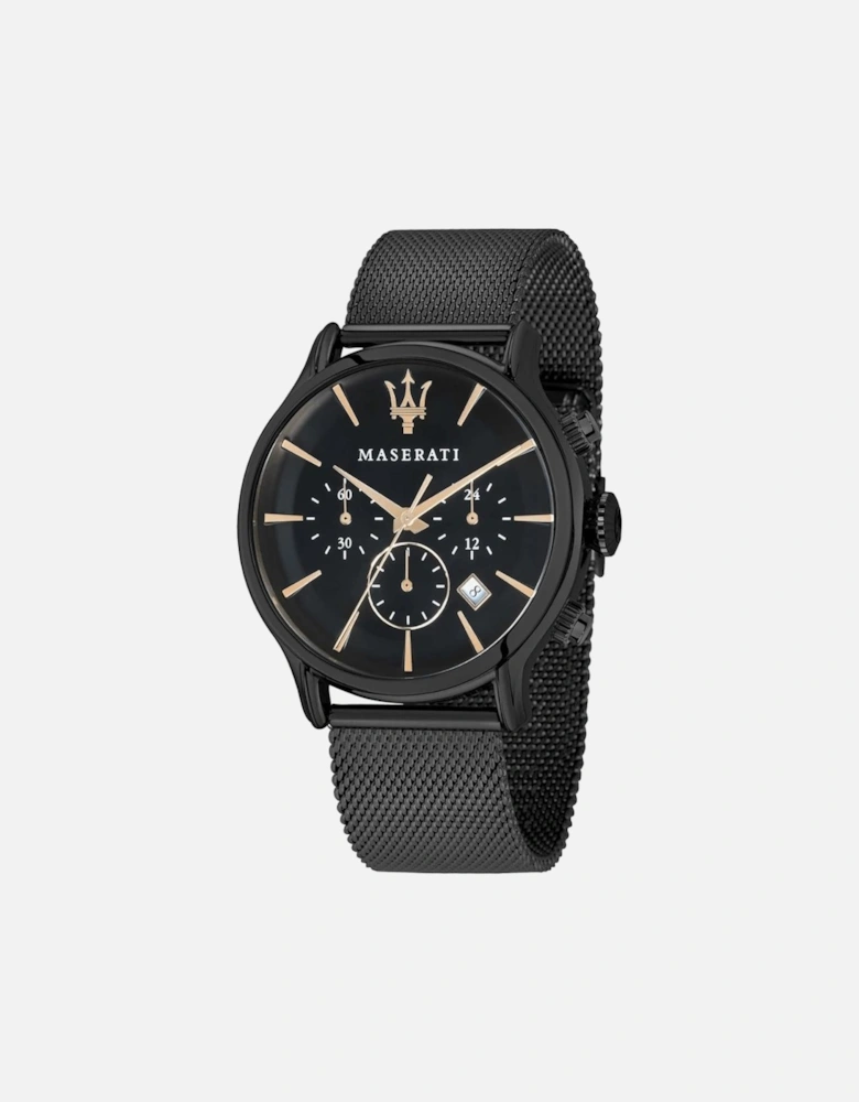 R8873618006 Epoca Chronograph Black Dial Men's Watch