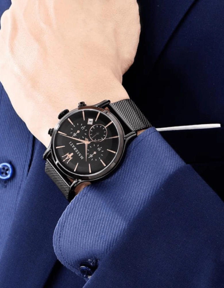 R8873618006 Epoca Chronograph Black Dial Men's Watch