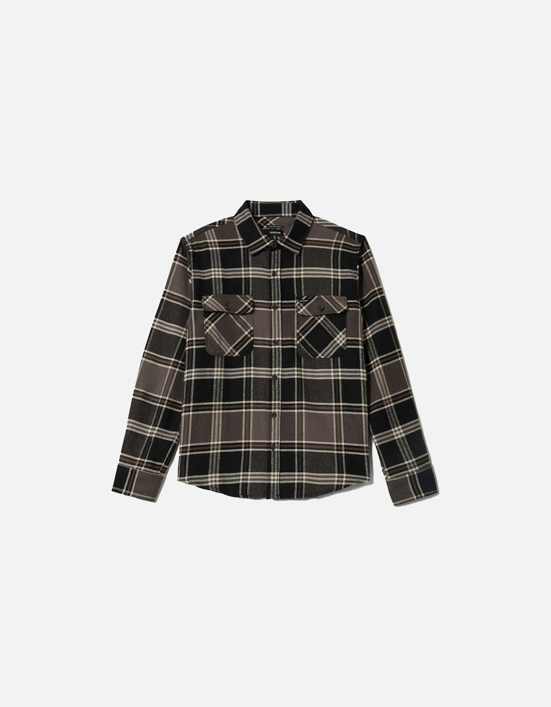 Black/Charcoal/Pinecone Bowery L/S Flannel Shirt, 4 of 3
