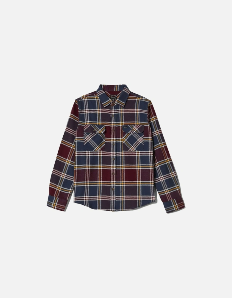 Mood Indigo/Port/Saffron Bowery L/S Flannel Shirt