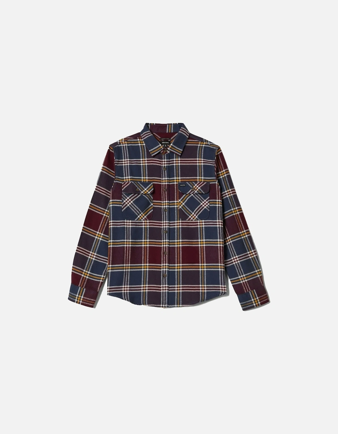 Mood Indigo/Port/Saffron Bowery L/S Flannel Shirt, 4 of 3