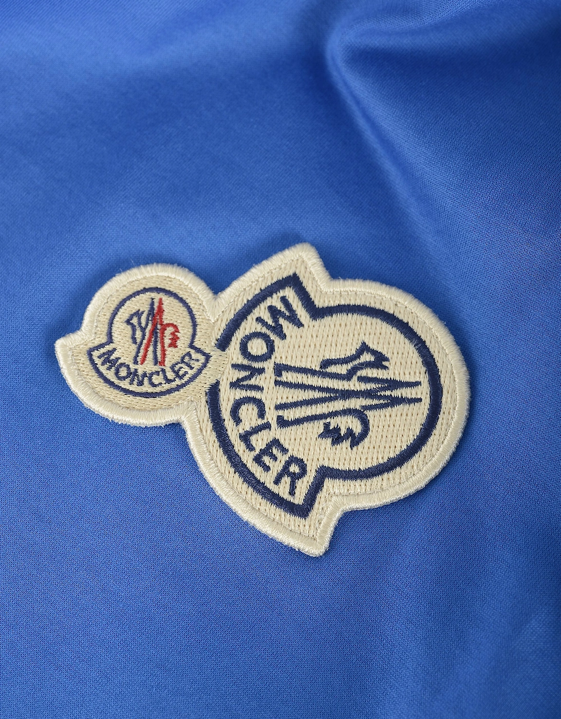 Double Patch Logo T-Shirt Blue
