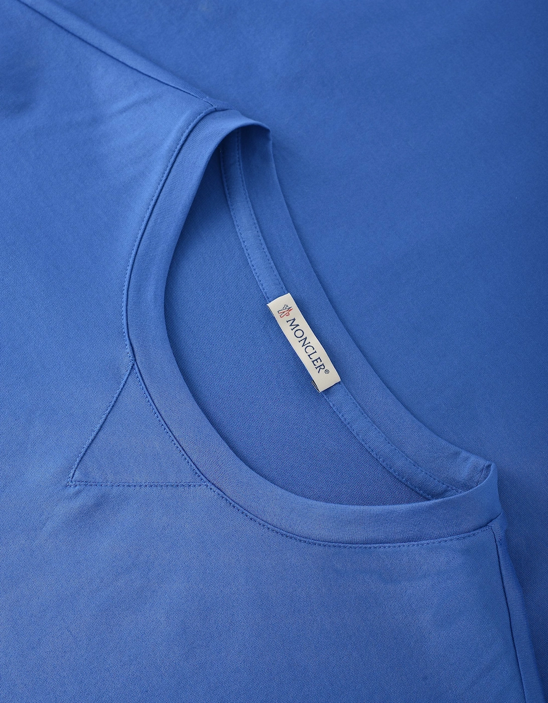 Double Patch Logo T-Shirt Blue