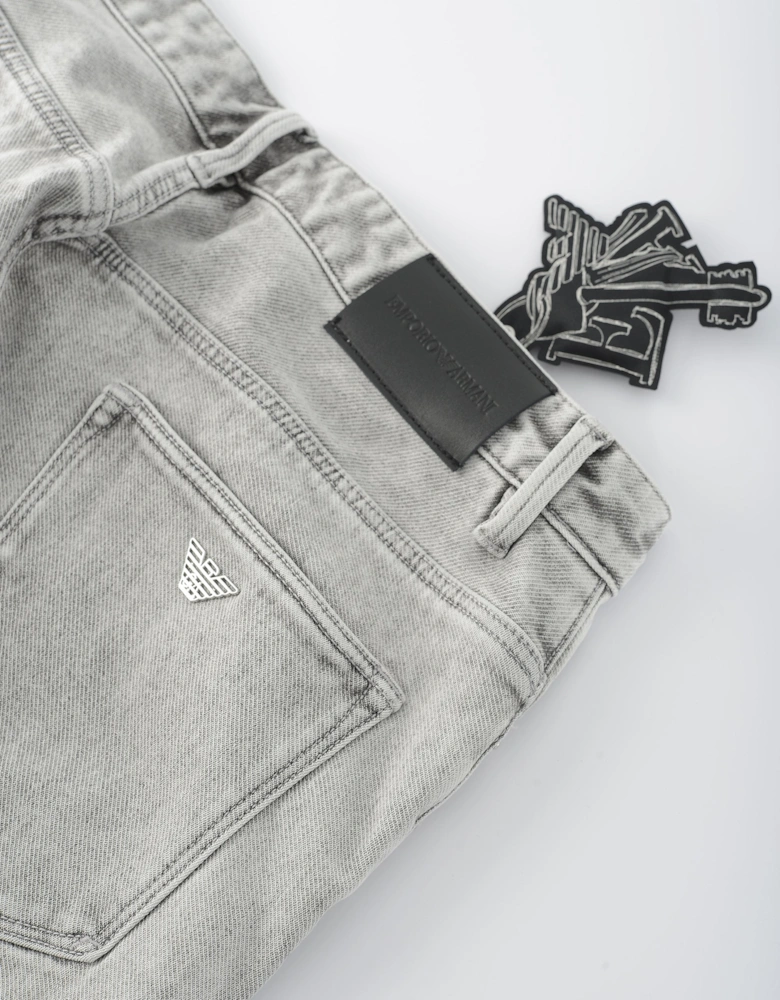 Vintage Denim Jeans Grey