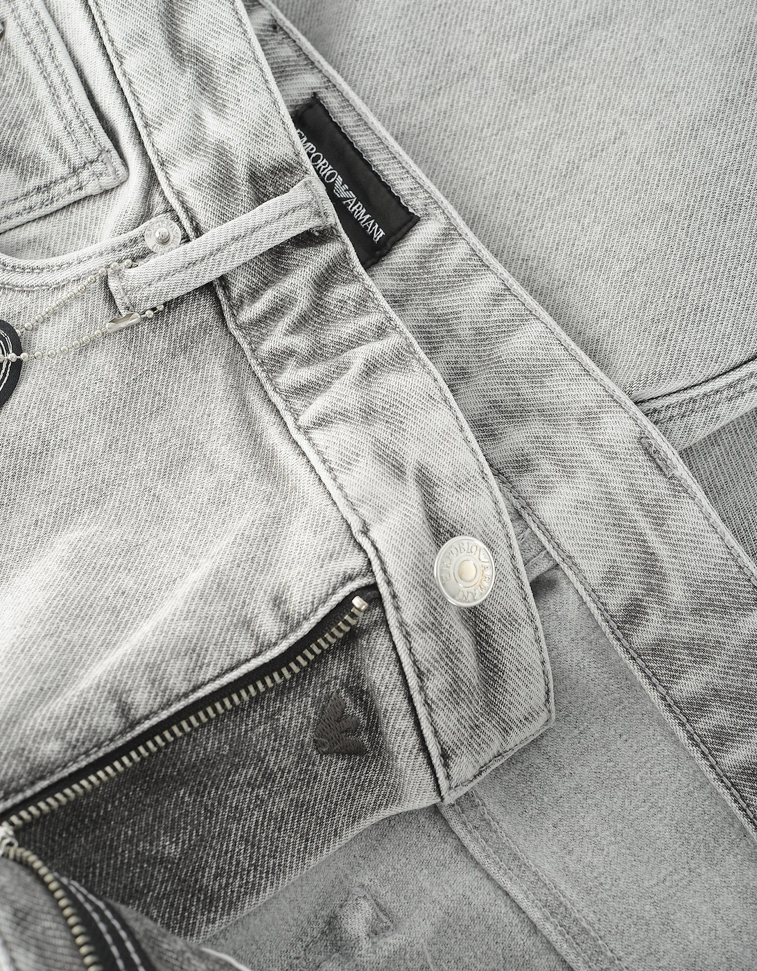 Vintage Denim Jeans Grey