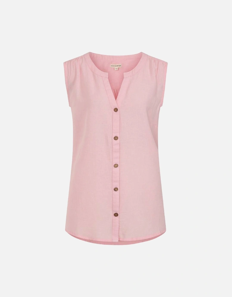 Mudd & Water Women's Sunrise Blouse Coral Blush