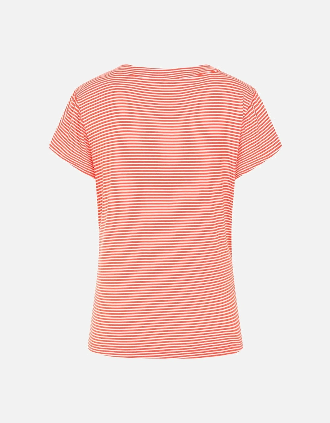 Mudd & Water Women's St Tropez Top Coral Stripe