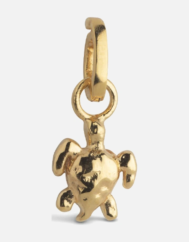 Calm Turtle Charm Gold Plated